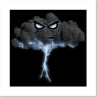 Angry Cloud Posters and Art